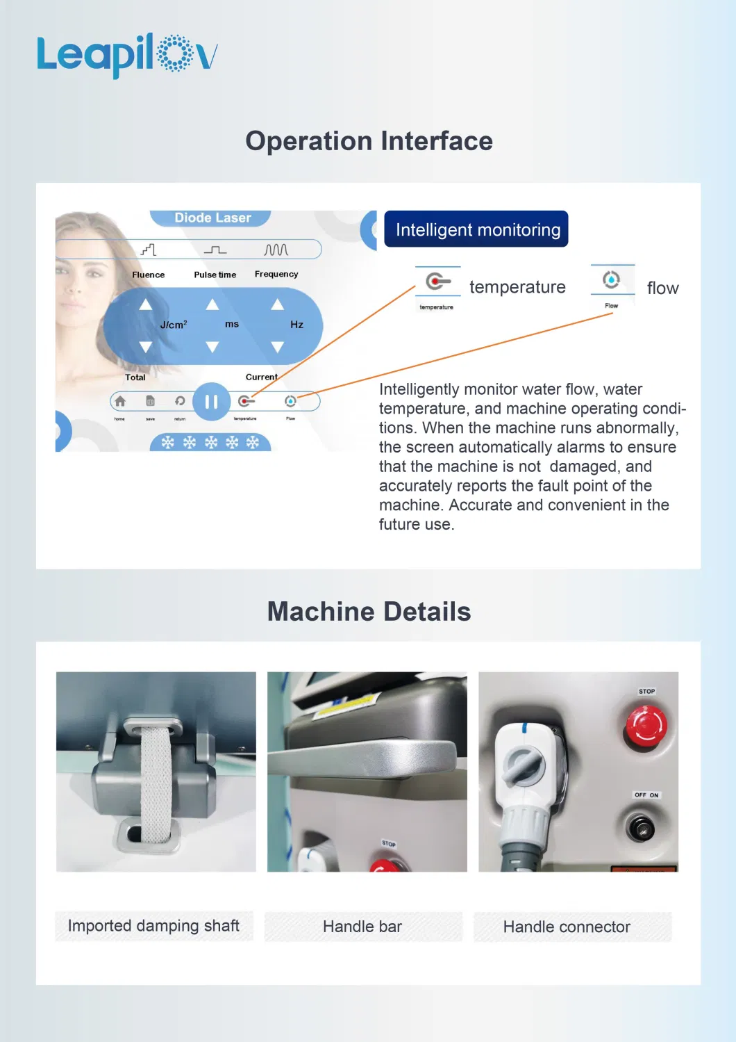 Super Ice Cooling Laser 1064nm 755nm 808nm 980nm Diode Laser Hair Removal Machine