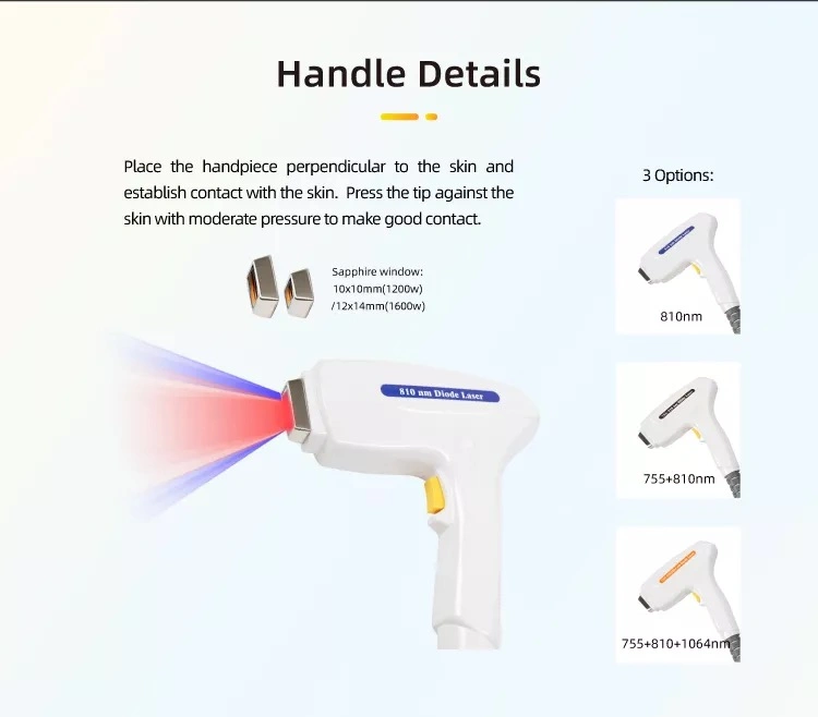 Good Professional Big Power Diode Laser Hair Removal Device High Quality Permanent Hair Removal 808nm Hair Removal Laser Diode Machines